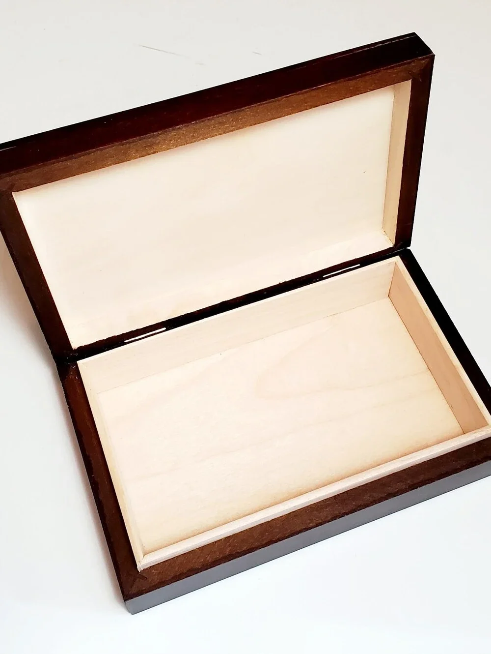 Judaicia Star Of David Handcrafted Wooden Keepsake Box Made In Poland